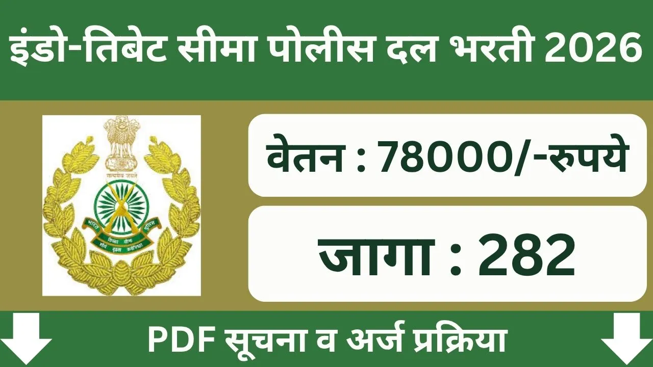 ITBP Bharti 2026